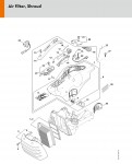 Stihl TS 420-A Electric Water Control Cut-Off Machines TS Spare Parts